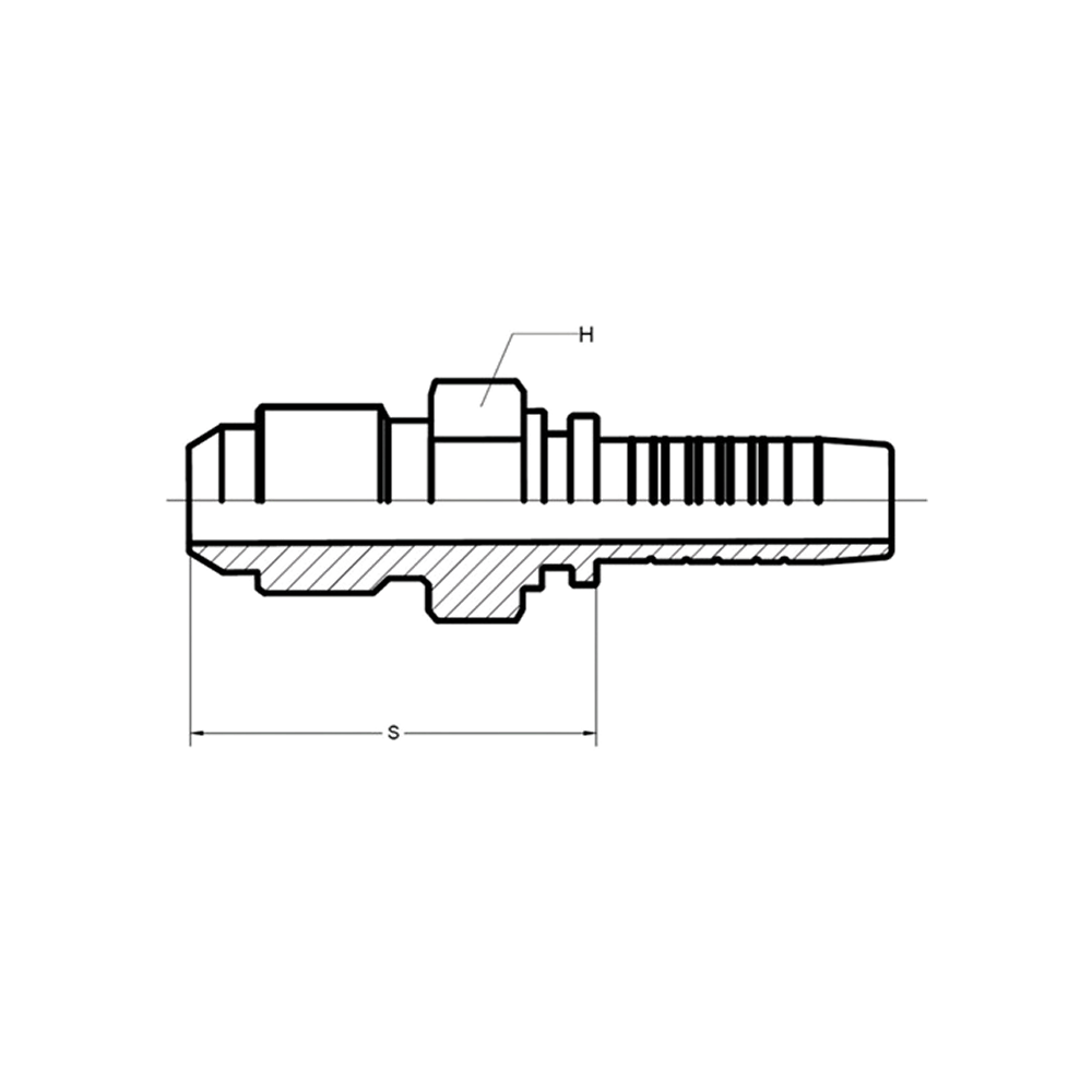 JIC – MALE JIC 37° FLARE