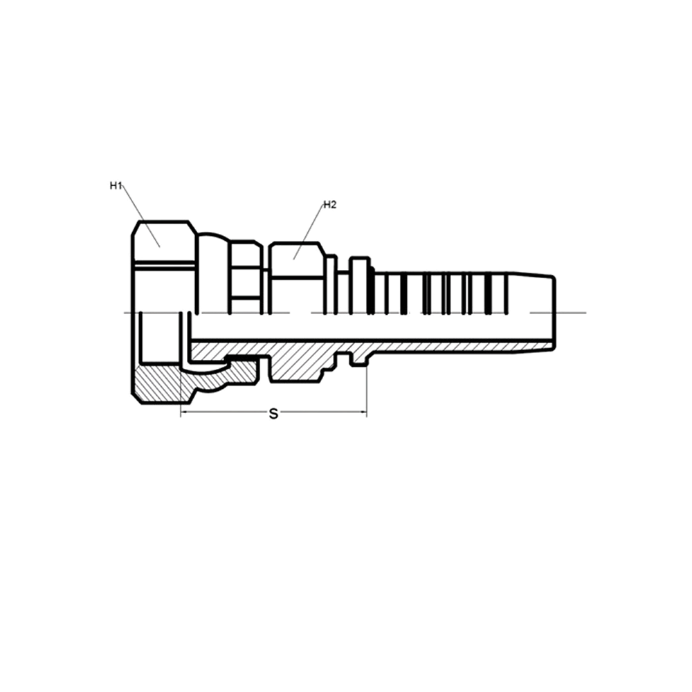 ORF – FEMALE O-RING FLAT FACE